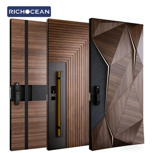 Richocean Luxury Bulletproof Lamborghini Front Entry Door Aluminum Storm