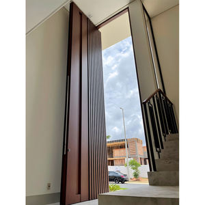 Heavy-Duty Extra Large Aluminum Pivot Door Modern Smart Lock Luxury Villa Apartment Exterior Entry Door