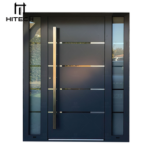 Hitech Main Entry Pivot Door Modern Front Exterior Pivot Door Aluminum Front Door
