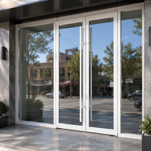 Windproof Exterior Thermal Break Spring Door