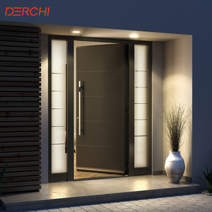 Smart Aluminum Entry Door Front Door Exterior Security Door