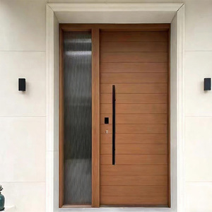 American and Australian Style Main Entrance Aluminum Alloy Safety Door