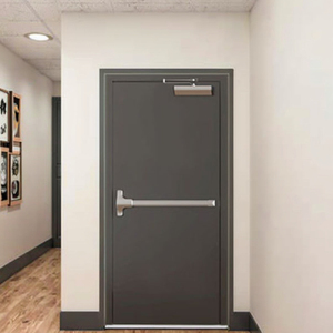 Bastion China Factory Price UL Fire Rated Resistant Airport Hotel Doors Metal Apartment Door Steel Fireproof Door With UL