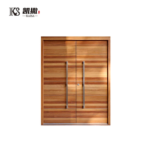 Durable Aluminium Double Entrance Door Thermal Break Doors