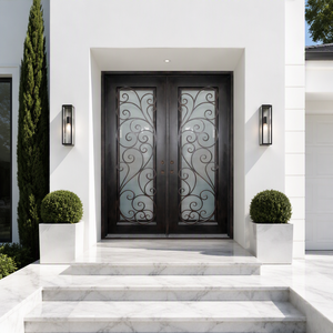 Custom Front Entry Iron Door