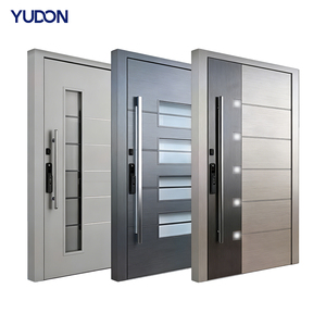 Bulletproof Glass Anti Theft Pivot Door Frame