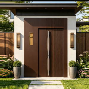 Modern Luxury Villa Hotel Main Entrance Pivot Door Exterior Security Anti-theft Door
