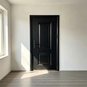 Double Steel Security Entry Door