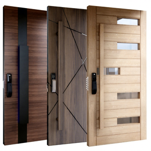 Waterproof Fire-Resistant Engineered Wood Pivot Door