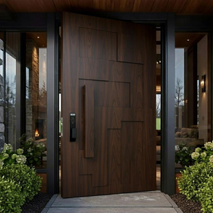 Thermal Break Custom Size Luxury Exterior Pivot Entry Door