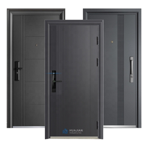 Modern Steel Entrance Door for Outdoor House Simple Design Entry Security Door From China Factory