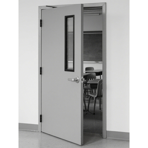 Factory Wholesale Modern Style Steel Security Door Durable Main Front Steel Door With Glass